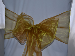 Organza Chair Sash